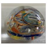 Art glass paperweight-1 1/2' tall Art glass paperweight-1 1/2' tall