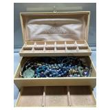 Vintage Lady Buxton Jewelry box full of jewelry Vintage Lady Buxton Jewelry box full of jewelry