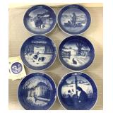 Vintage Royal Copenhagen blue plates Vintage Royal Copenhagen blue plates