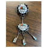 Red Coral, Turquoise, Onyx, & Mother Of Pearl Red Coral, Turquoise, Onyx, & Mother Of Pearl