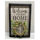 Welcome to our home decor 11 x 17 Welcome to our home decor 11 x 17