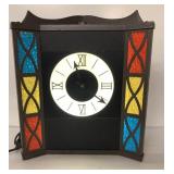 COOL retro light-up clock-WORKS! COOL retro light-up clock-WORKS!