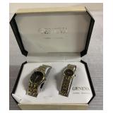 Geneva men and ladies watch set Geneva men and ladies watch set