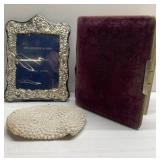 SEALED WM Rogers silverplate frame, antique photo SEALED WM Rogers silverplate frame, antique photo