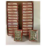 26 boxes of 12-small white bell shaped Christmas 26 boxes of 12-small white bell shaped Christmas