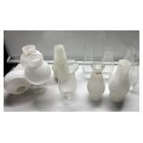 Lot of oil lamp shades Lot of oil lamp shades