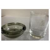 Vintage Antelope Valley Inn ashtray & glass Vintage Antelope Valley Inn ashtray & glass