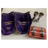 Crown Royal bags, Houdini wine pourers & more Crown Royal bags, Houdini wine pourers & more