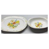 Versatone by Noritake Japan Crazy Quilt pieces Versatone by Noritake Japan Crazy Quilt pieces