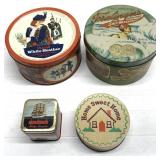 Mid century modern & more tin canisters Mid century modern & more tin canisters