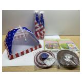 Picnic food covers & Paper Lanterns Picnic food covers & Paper Lanterns