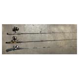 Fishing poles & reels-ultra light Fishing poles & reels-ultra light