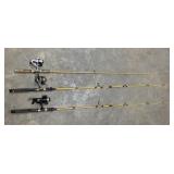 Fishing poles & reels-Ryobi & more Fishing poles & reels-Ryobi & more