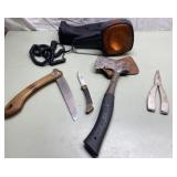 Vintage pocket knives, Craftsman Hatchet, safety Vintage pocket knives, Craftsman Hatchet, safety