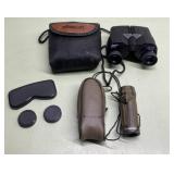 Jason binoculars & camo Tasco flashlight Jason binoculars & camo Tasco flashlight