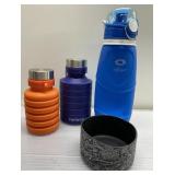 Silicone water bottles