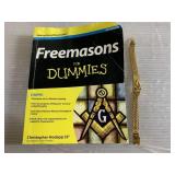 Freemasons for Dummies book & Mason bracelet
