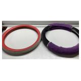 Blinged up steering wheel covers