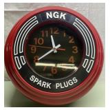 NGK Spark Plug Light-up  clock