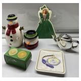 Tealights, trinket tray, Barbie more
