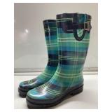 Western Chief Fireside Plaid size 7 boots