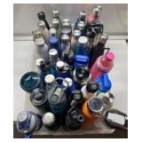 Tote of water bottles