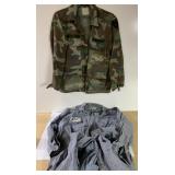 Camo & other jackets-No sizes listed