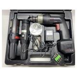 Craftsman flashlight, screwdriver & drill-not