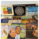 Vintage vinyl records