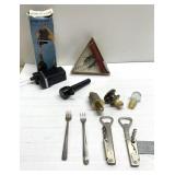 Bottle openers, pickle forks & more