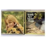 Vintage vinyl record box sets