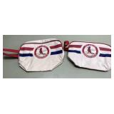 Vintage St Louis Cardinals makeup bags