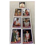 Colorado Silver Bullets trading cards (in small
