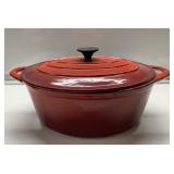Heavy cast iron dutch oven
