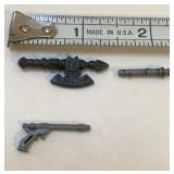Vintage action figure gun & weapons
