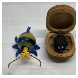 Vintage wiggly bugs