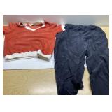 Vintage RRRuss terry cloth top & Paul Duffier