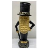 Cast Iron Mr. Peanut coin bank