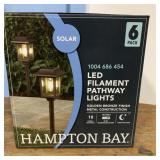 NEW Hampton Bay LED Pathway lights-6 in box