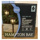 NEW Hampton Bay LED Pathway lights-6 in box