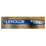 Levolor dark brown blinds-36x72'