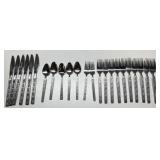 Vintage Gold Standard Stainless Japan flatware