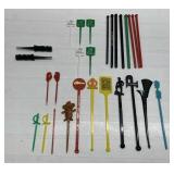 Vintage advertising & more stir sticks