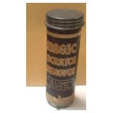 Antique Magic Scratch Remover tin & contents