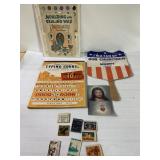 Vintage tiny tattoos, fan, religious, more