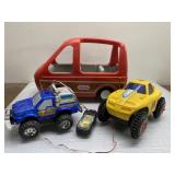 Vintage Little Tikes van, RC cars