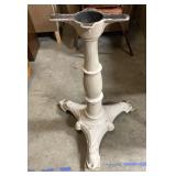 Antique cast iron table base