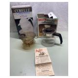 Corelle & Melitta coffee pots