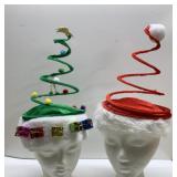 Novelty Christmas hats-heads not incl