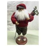 Golfing Santa